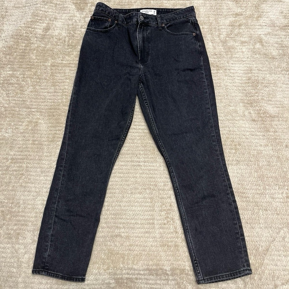 Abercrombie & Fitch - Curve Love High Rise Skinny Jeans size 29 black